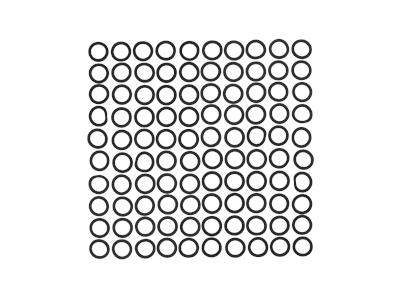 Grundfos Schüttgut, Dichtung D56/D40X2 EPDM Großmenge 98134524