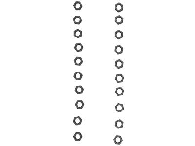 Grundfos SHAFT, NUT M16 DIN934 DELTA-T. bulk quantity 96620480