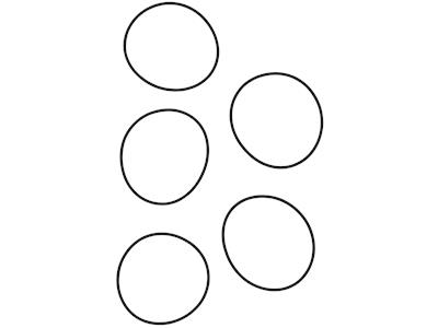 Grundfos bulk material, O-ring 114,0x3,9mm bulk quantity 98718951