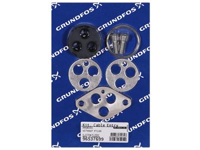 Grundfos Bausatz, Kabeleinführung OHNE PT100 Bausatz 96537699
