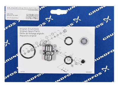 Grundfos Bausatz, Wartung ClO2/162-005/010/FKM/sol.valv Bausatz 95702990