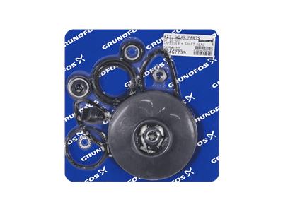 Grundfos Bausatz, Verschleißteil IMPELLER + WELLENDICHTUNG Bausatz 96467759