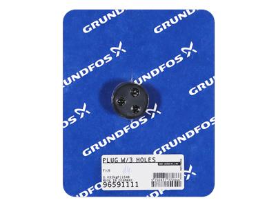 Grundfos CONNECTOR WITH 3 HOLES FKM Component 96591111