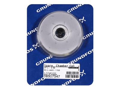 Grundfos Ersatz, Kammer Cpl EN 1.4401 / FKM Bauteil 98917547