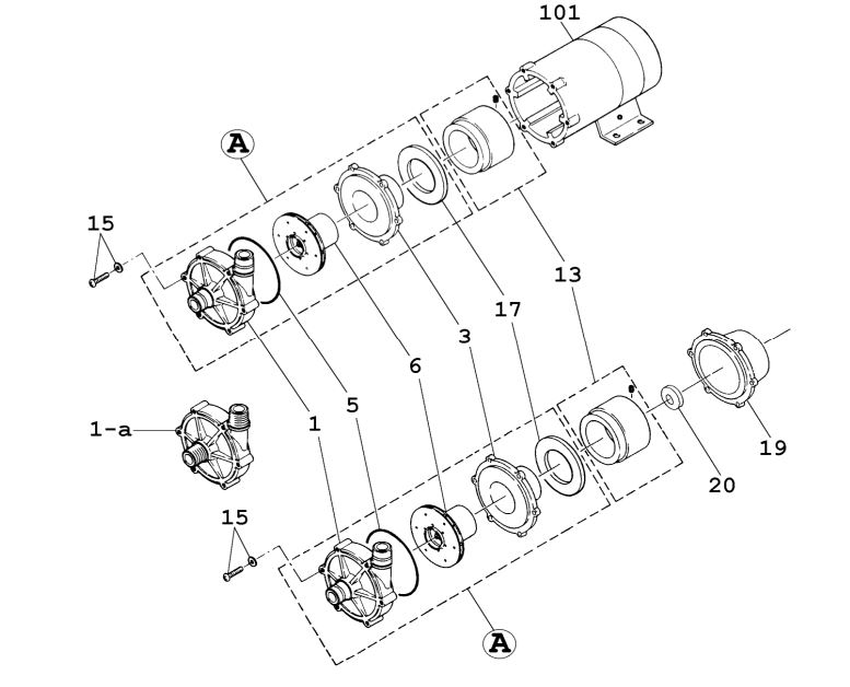 Repuestos Iwaki MD-100R-5
