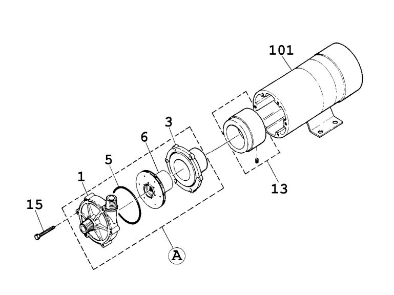 Pièces détachées Iwaki MD-15F