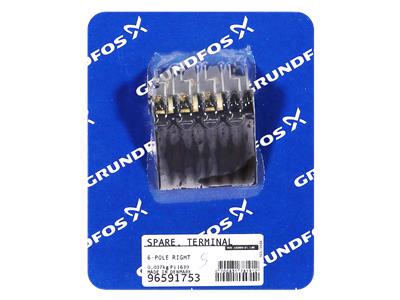 Grundfos ERSATZ, KLEMME 6-POLIG RECHTS Bauteil 96591753