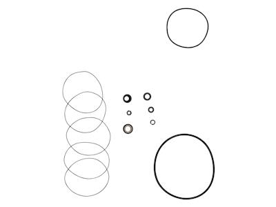 Grundfos set, shaft seal kit 96450696