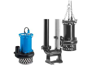 Tsurumi NKZ3-100H Pumpe mit Rührwerk